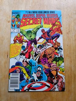 Secret Wars #1 High-grade.