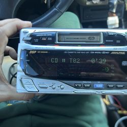 Vintage Alpine JDM Headunit 