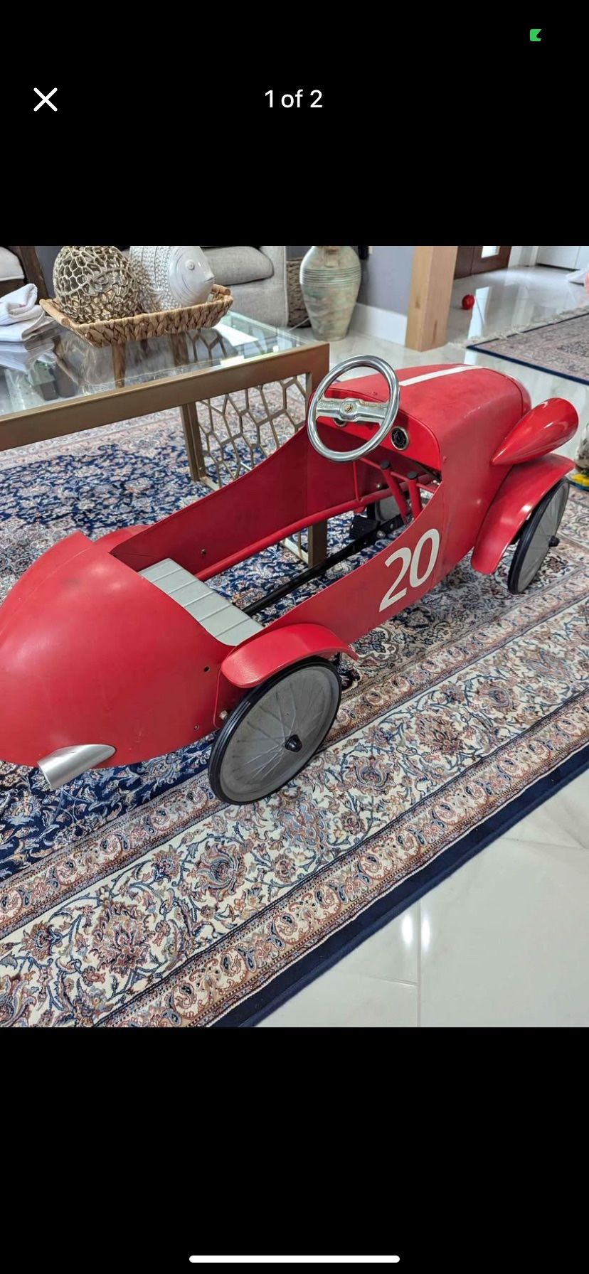 Metal Pedal Car