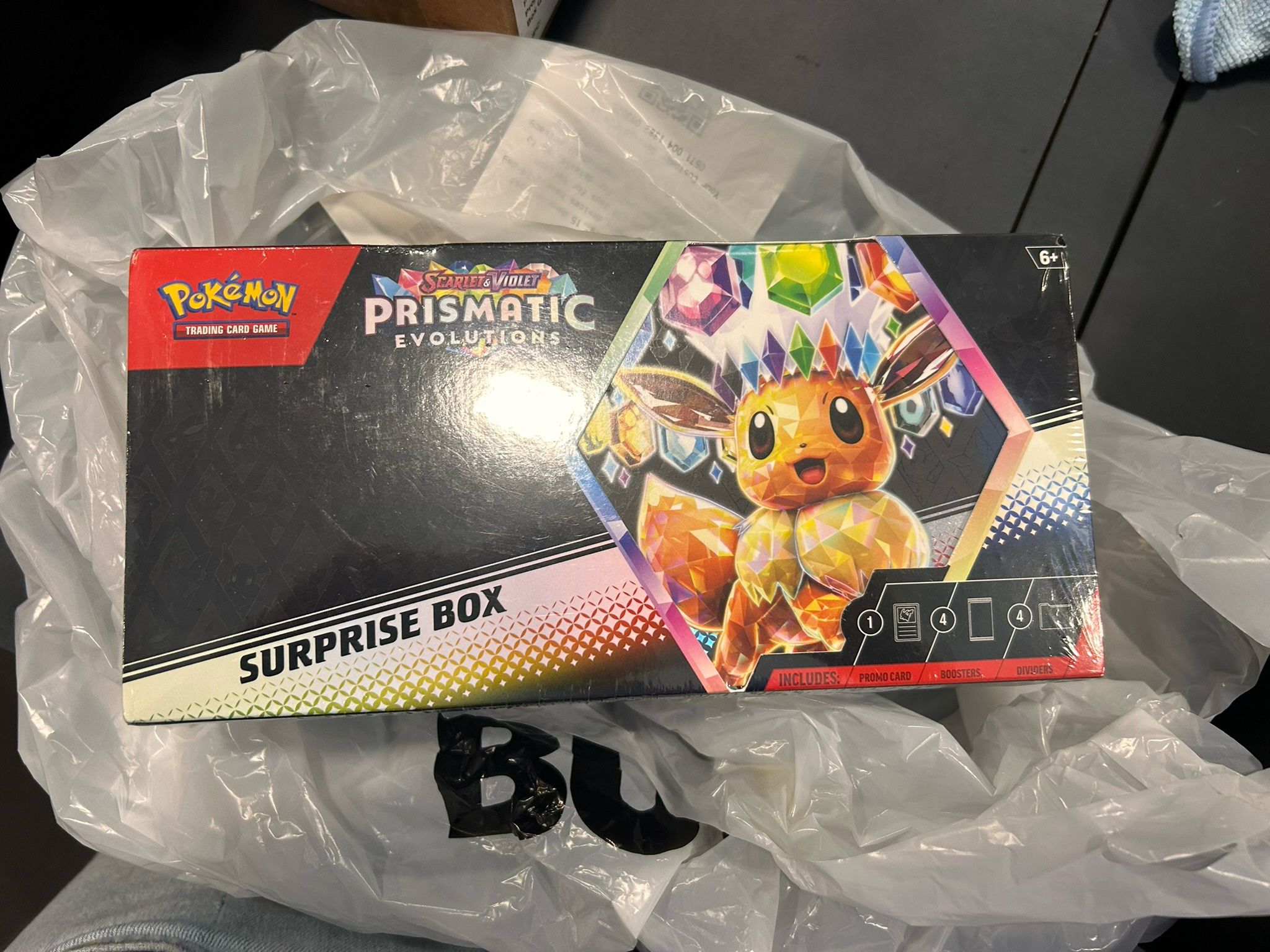 Pokémon Scarlet And Violet Prismatic Evolution Surprise Box