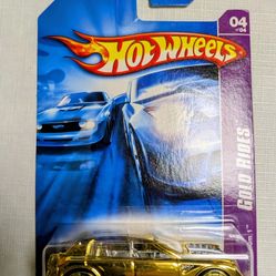 2007  HOT WHEELS GOLD RIDES SERIES, #4 OF 4,  UNOBTAINI 