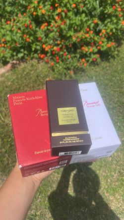 Baccarat Rouge 540 Red/ White And Tom Ford Tobacco Vanille