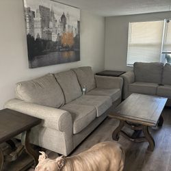 Loving Room Set And Dining Table 