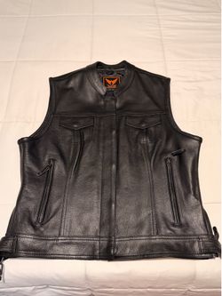Ladies motorcycle vest