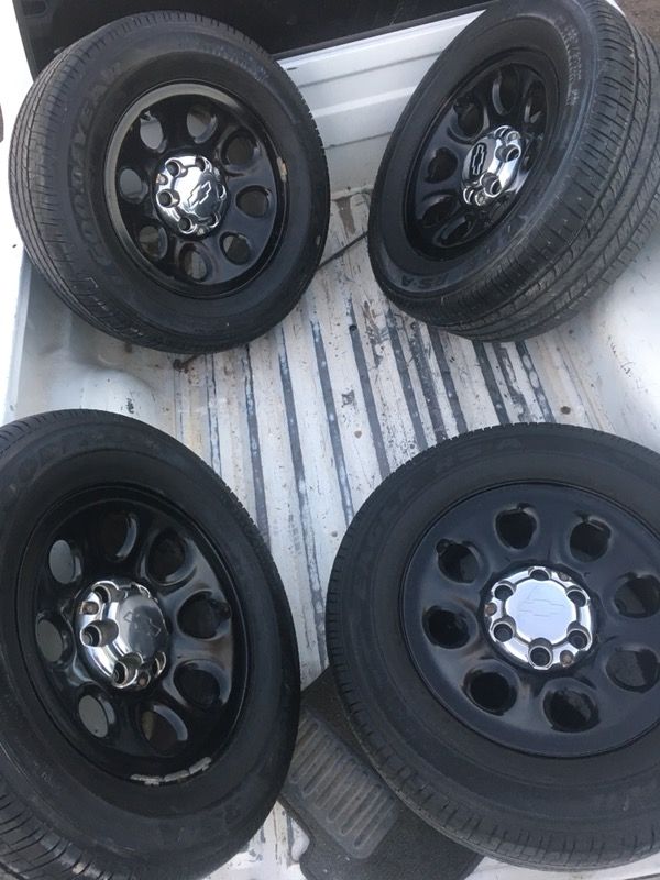 CHEVY TAHOE POLICE PPV HD 17” WHEELS & TIRES