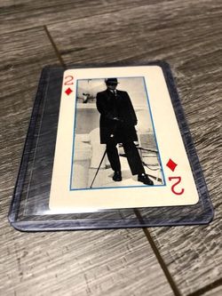 1966 Green Hornet Playing Cards Bruce Lee - 2 of Diamonds
