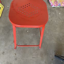 Peir 1 Red Farmhouse Barstools Set Of 4