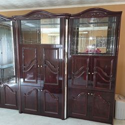 Brown Glass Case 
