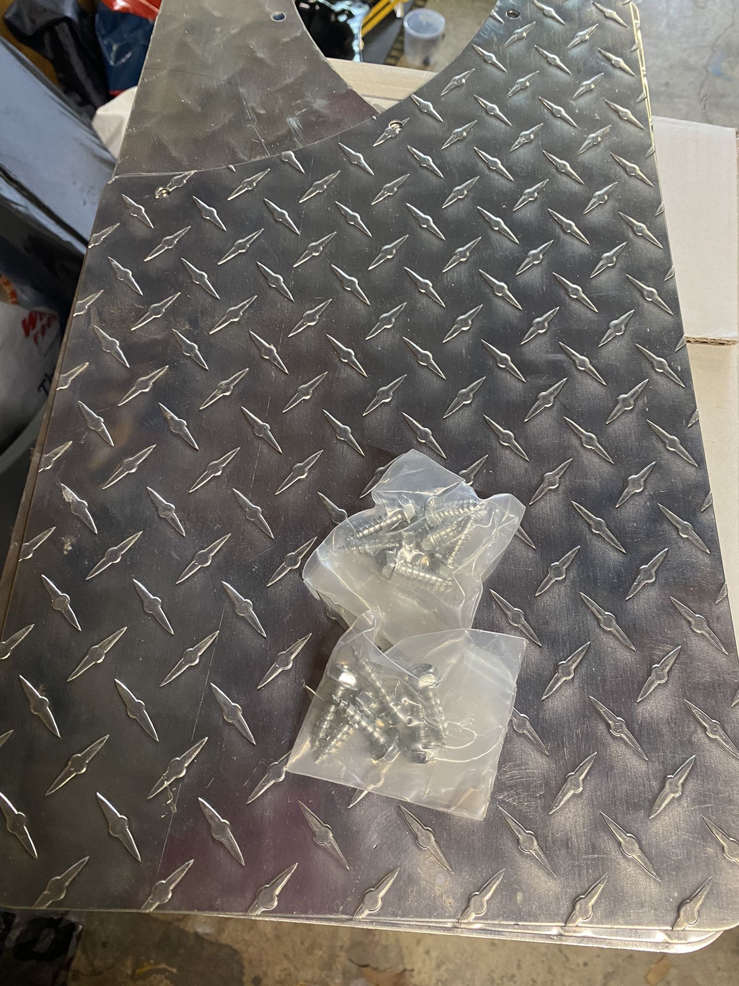 Mud Flaps New But No Package All 4 With Original Bolts