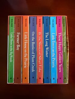 Little House on the Praire 9 book set