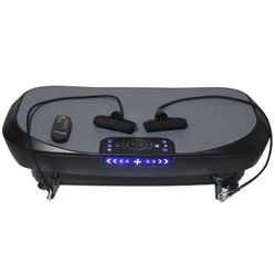 Confidence Fitness 4D Vibration Trainer Exercise Machine with Straps and Remote