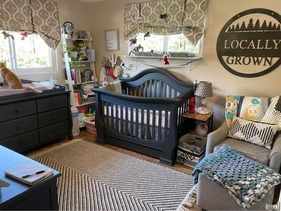 Matching Crib And Changing Table Topper