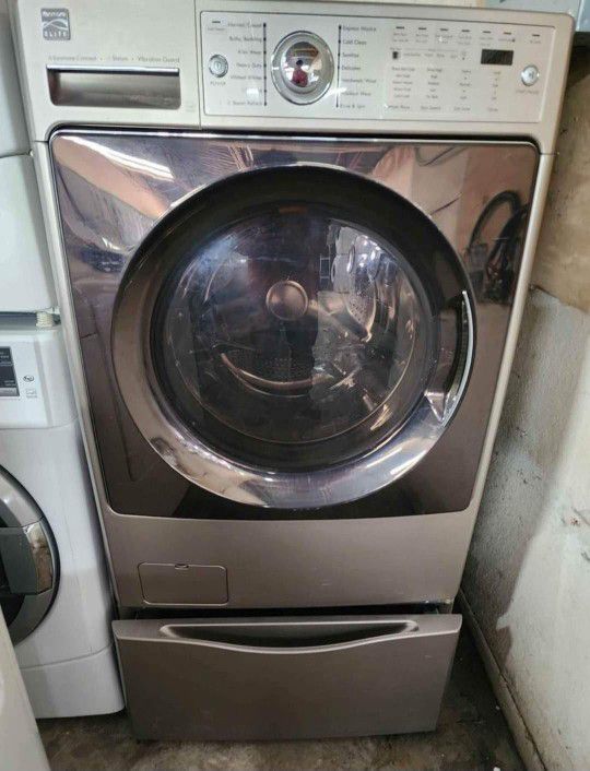 Kenmore Front Load Washer Machine With Warranty 