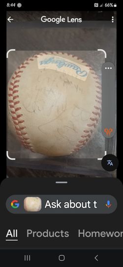 Base Ball Signed