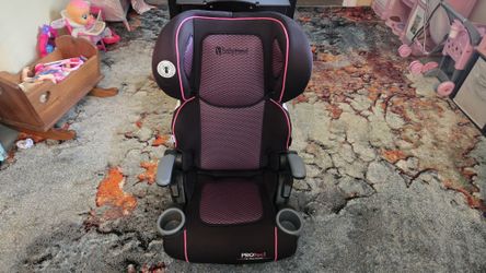 BabyTrend Pink And Black 2 In 1 Foldable Booster Carseat