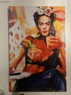 Frida Kahlo Canvas Wall Art Print