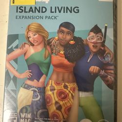 sims 4 island living (new not opened )