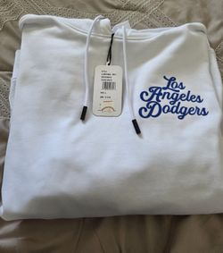 MLB LOS ANGELES DODGERS  MEN'S FLEECE PULLOVER HOODIE By Pro Standard - Size Large - New With Tags