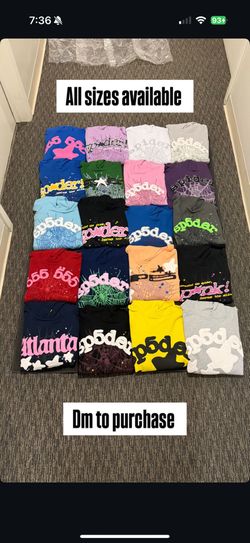 Sp5der Hoodie S-2XL Authentic