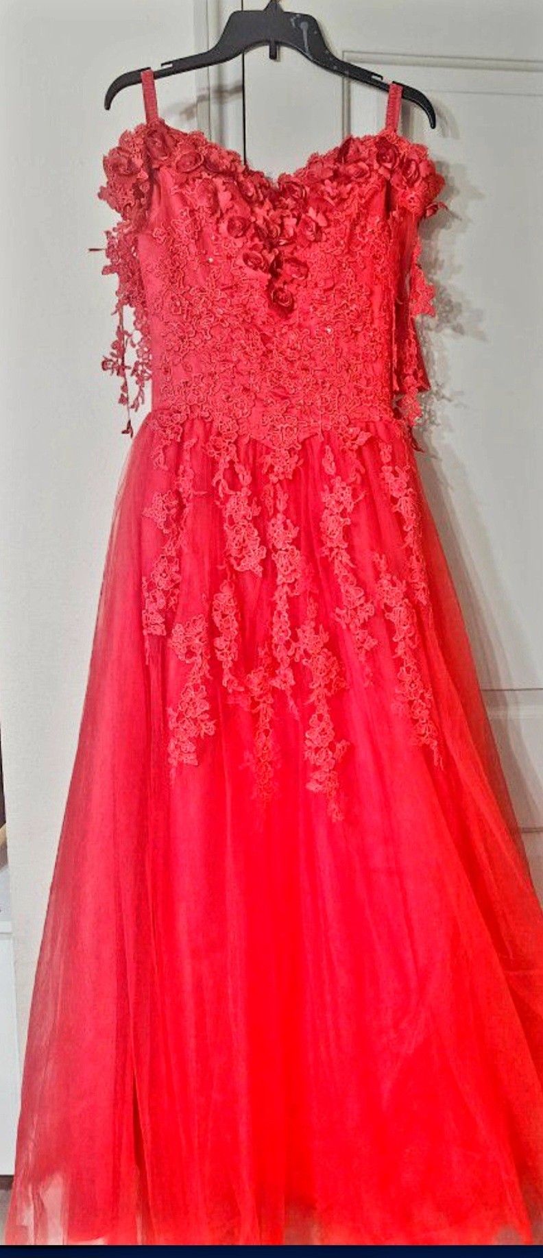 Red Quinceanera Dress