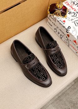 Dolce Gabbana Men’s Leather Shoes With Box 2026 New