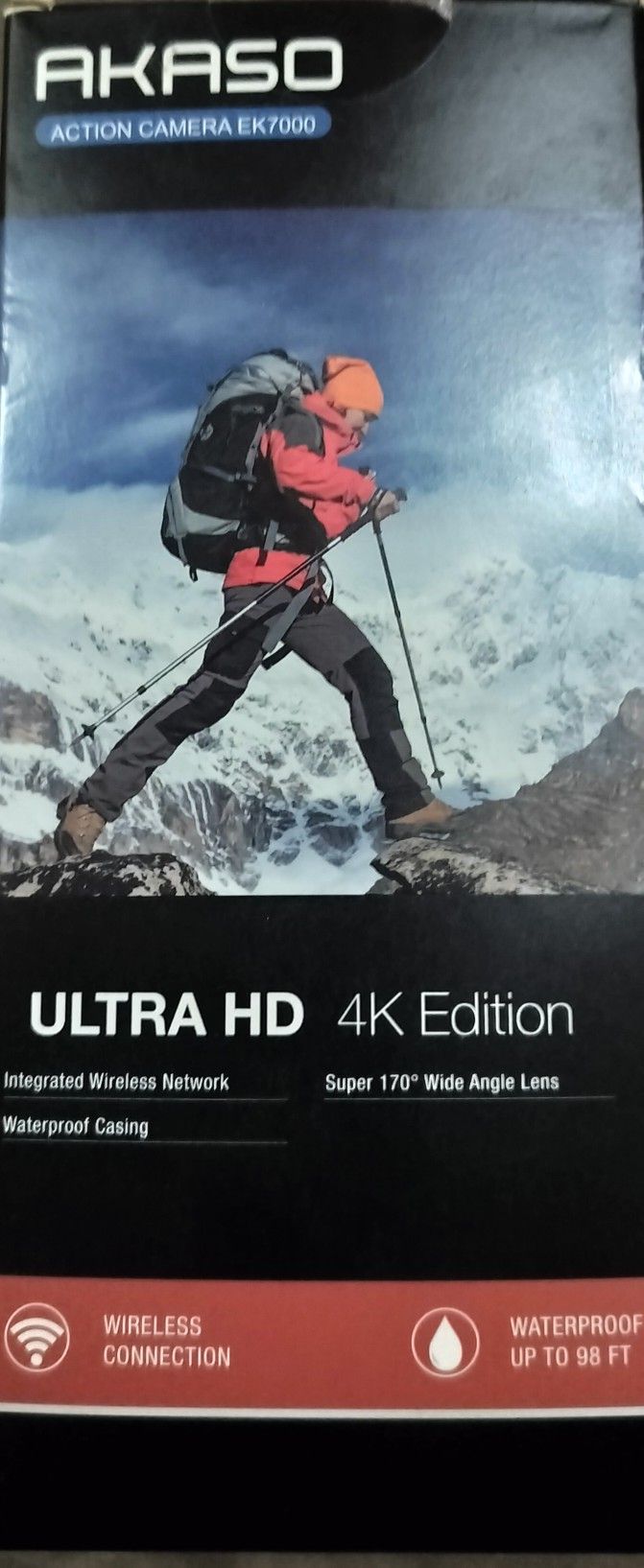 HD 4K Action Camera EK700 (GoPro type)