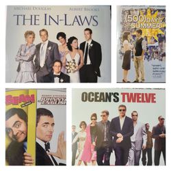FOUR DVD MOVIES - COMEDIES,  $1.00 EACH 