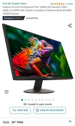 Scepter 24" Monitors 75Hz LED