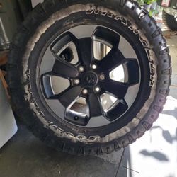 Stock Wheels And Tires Ram Rebel 