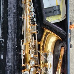 Vito Alto Saxophone Made In Japan Good Condition In Case🎷