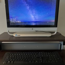 hp Envy 23 All-in-One Touch smart w/ beats audio + Wireless Microsoft Keyboard 