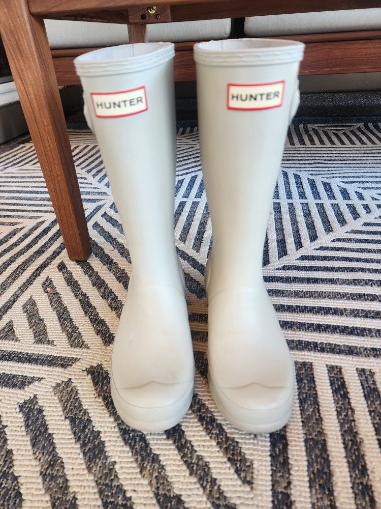 Hunter Boots Gray