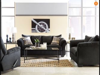 New Sofa And Love Set By Ashley