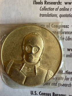 Star Wars 2005 C-3PO commemorative coin