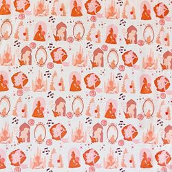 Princess Stretch Fabric, Retro Remnant For Kids