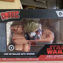 Dorbz Luke Skywalker With Speeder