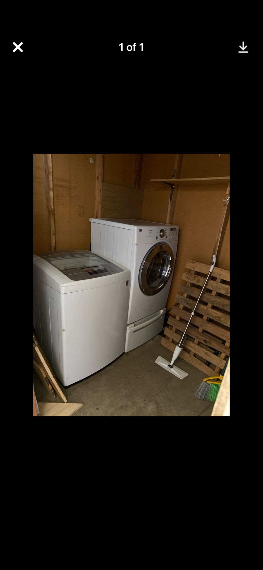 Washer And Dryer