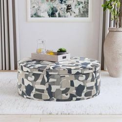 **SALE** ~New Fabric Upholstered Lift Top Storage Ottoman or Coffee Table~