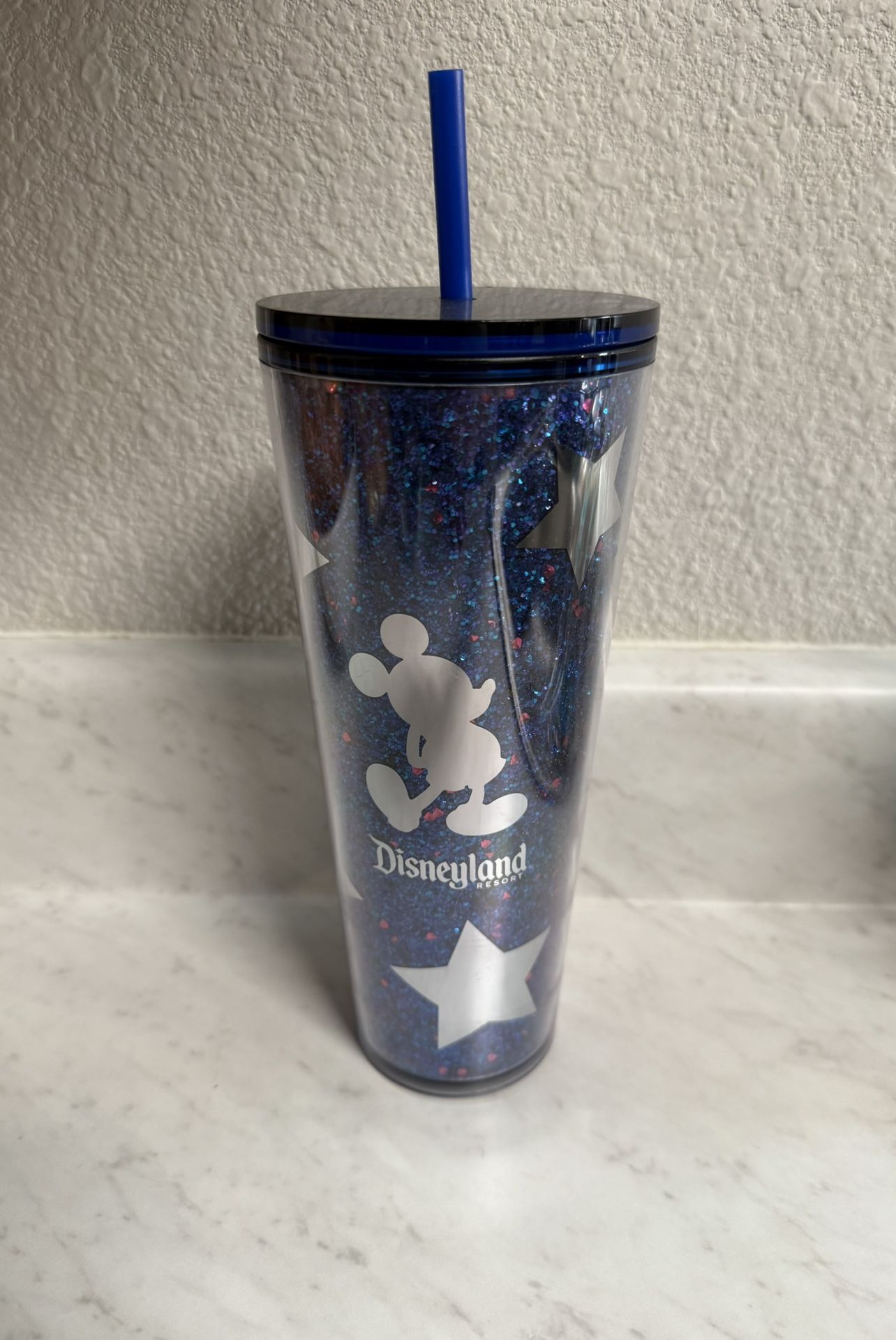 Starbucks Disneyland "Wishes Come True" Blue Venti Tumbler