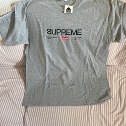 Supreme Est. 1994 Tee Heather Grey U.S. Men's Size: L