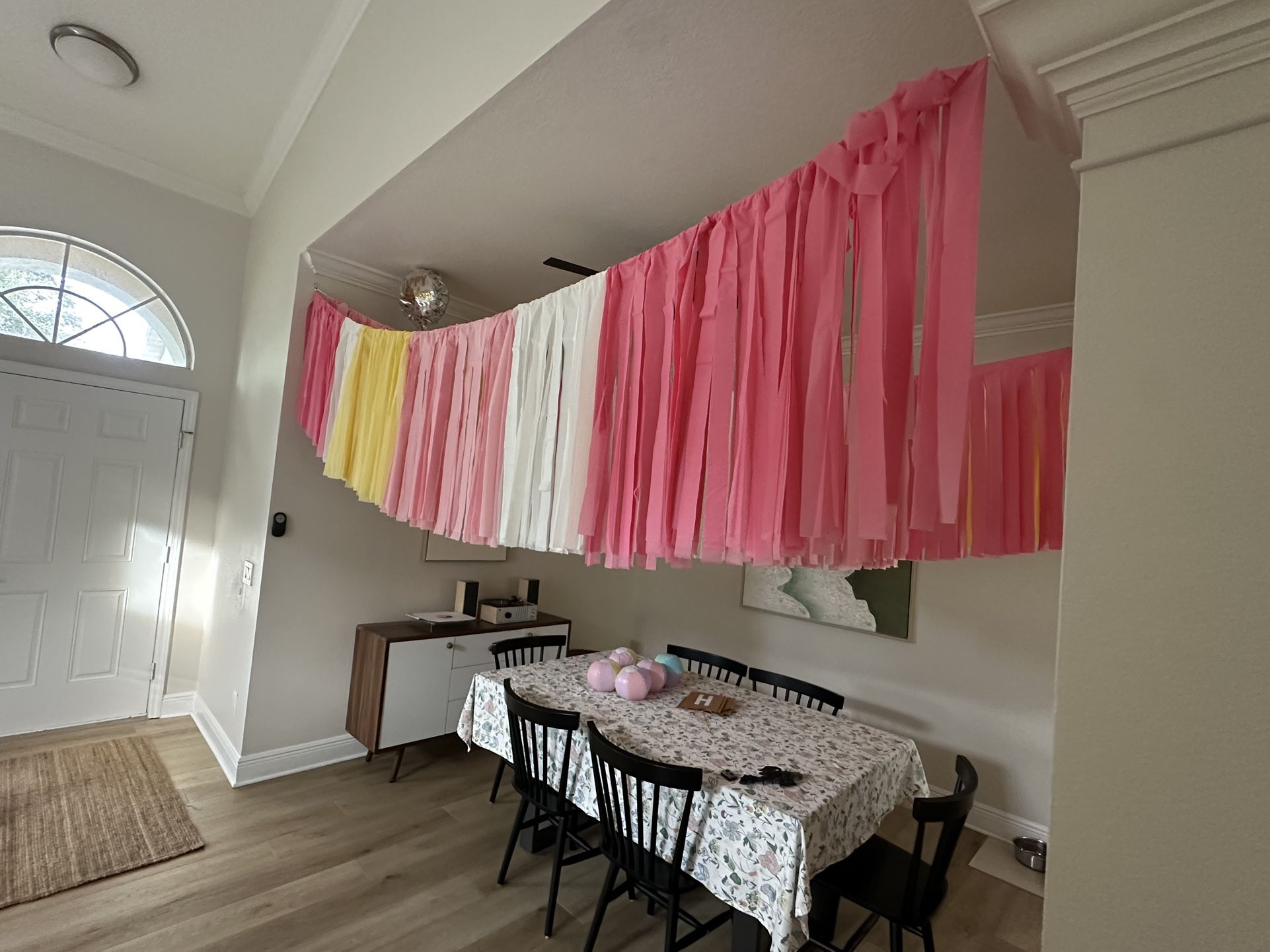 Pinterest Party Streamer Decor