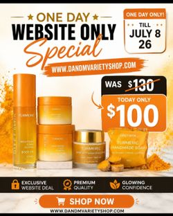 Siret Skin Turmeric Skincare set