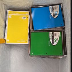 I Subject College Rule 70 Sheets  Top Flight 3 For $1