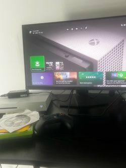 Xbox 1 s with 6 games need gone