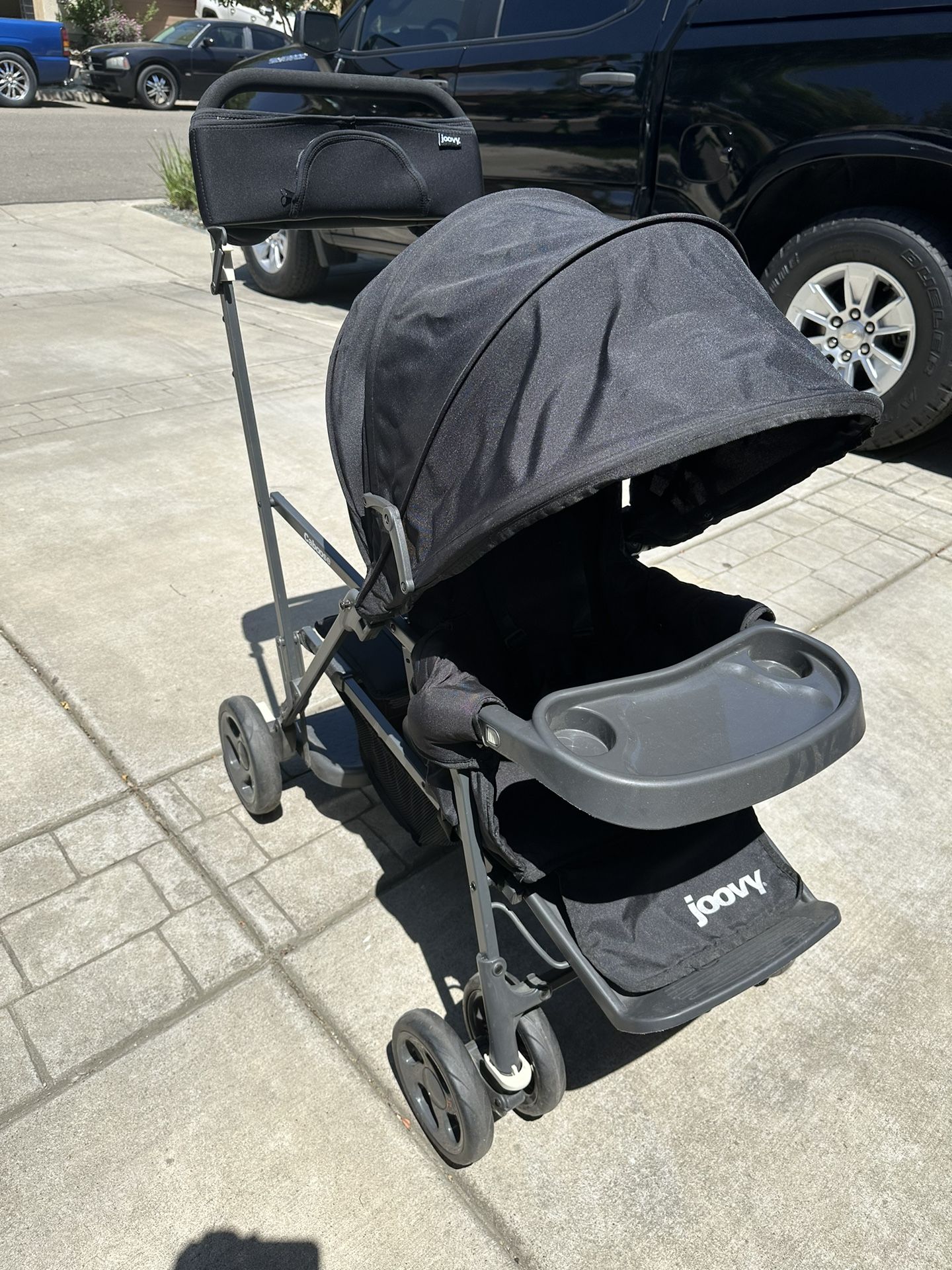 Joovy Caboose LX Sit And Stand Tandem Double Stroller