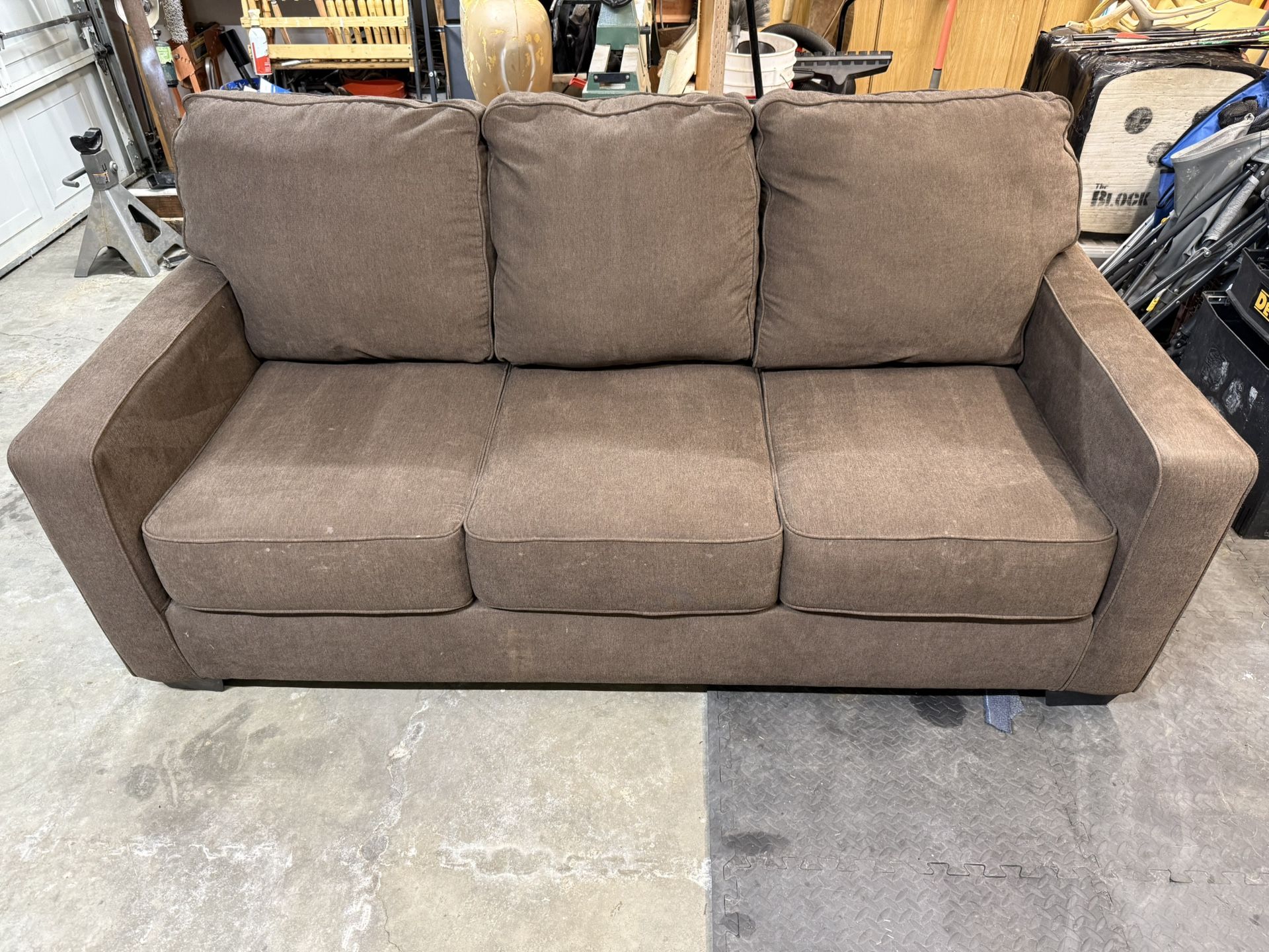 Brown Sleeper Couch