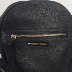 Black backpack purse brand Kristen Siriano good condition