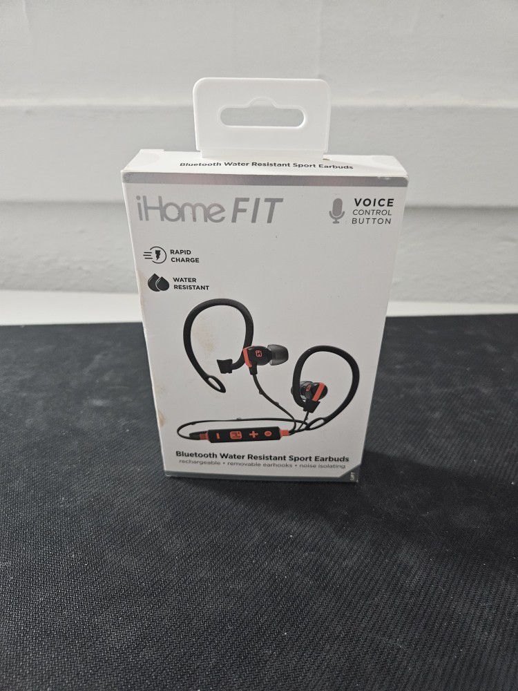  In-Ear Wireless Sport Headphones  Black/Red