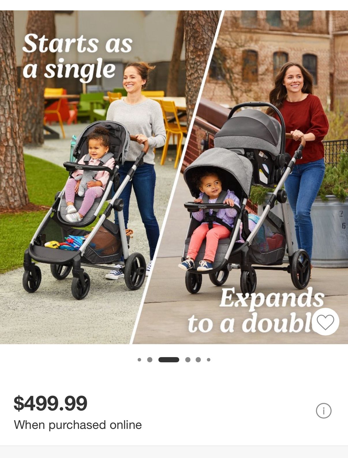 Graco Double Stroller