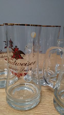 Beer mugs vintage 4 pc set